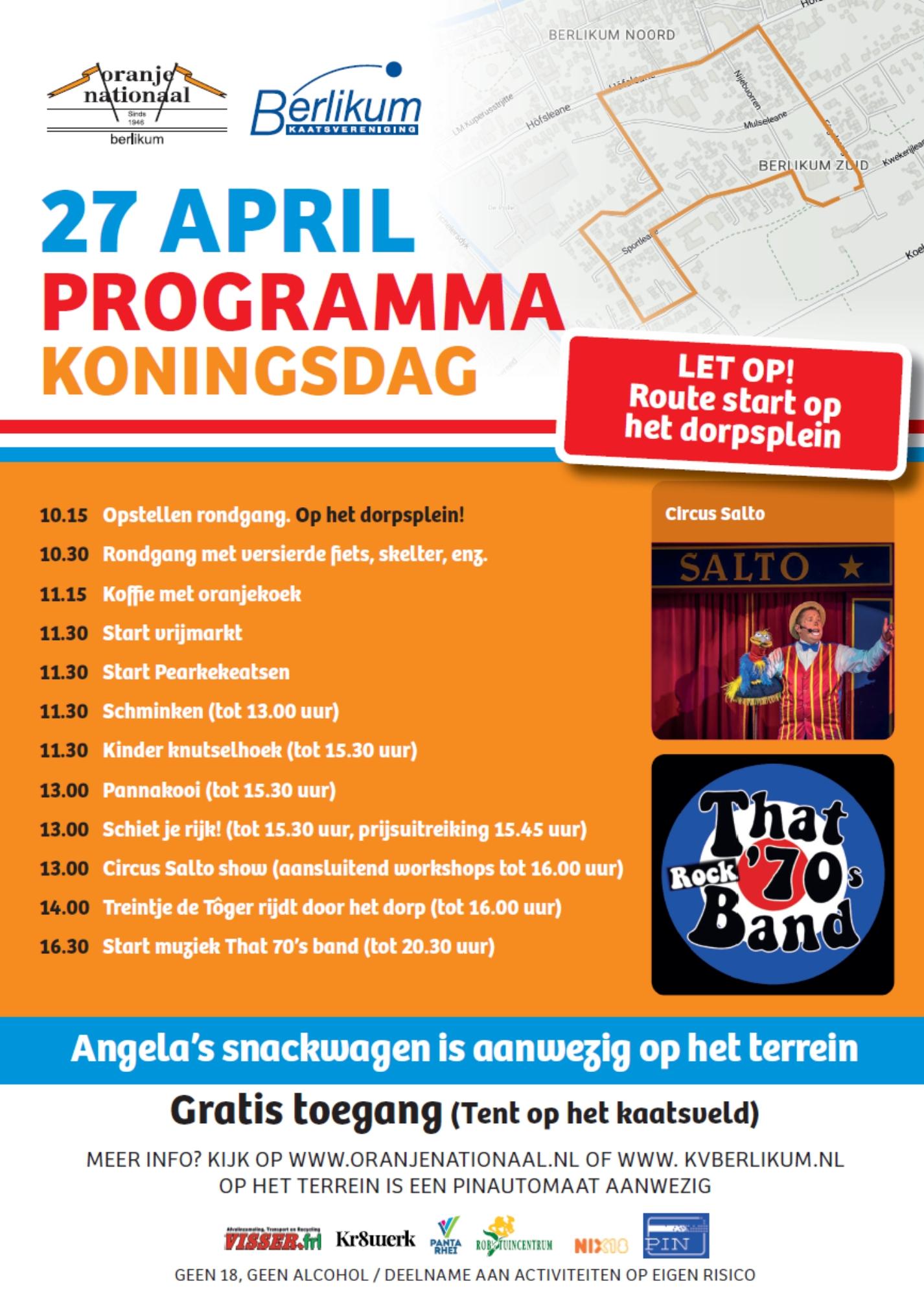 Programma 27 april 2022